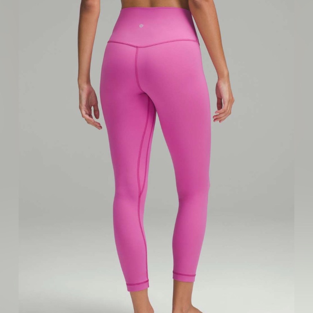 NWT Lululemon Align HR Pant 25” in Pow Pink Tone